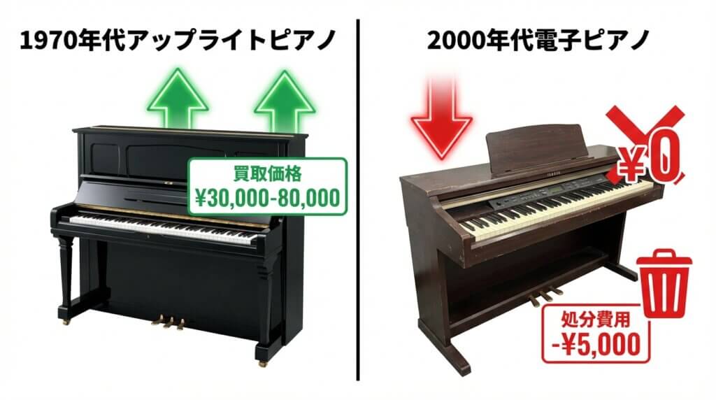ピアノと電子ピアノの見落としがちな「資産価値」の違い～売るときに差がつくONFAN.
