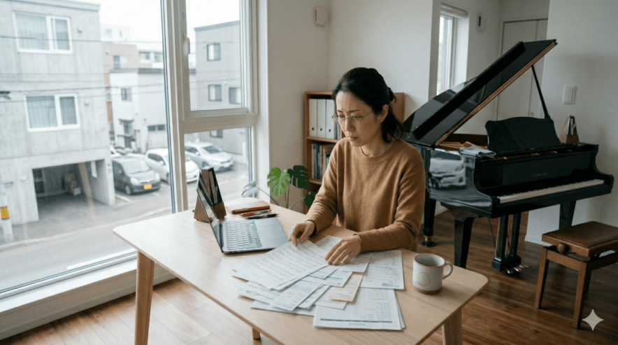 意外と無申告が多い？ピアノ教室の先生が知らないと怖い確定申告-ONFAN